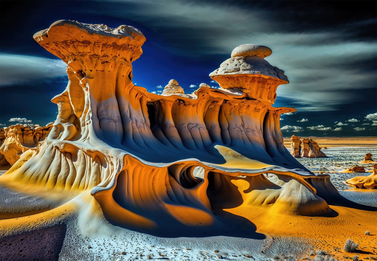 Bisti Badlands, New Mexico, USA